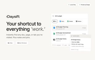 Daysift screenshot 1