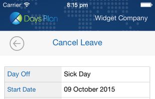 DaysPlan screenshot 3