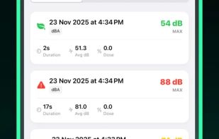 dB Meter screenshot 2