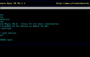 Ultimate Boot CD screenshot 1