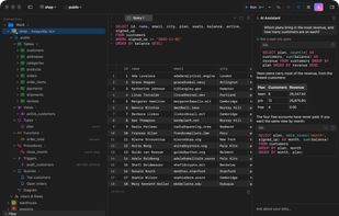 DBClient screenshot 1