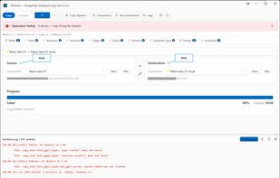 Errors after copy, main page