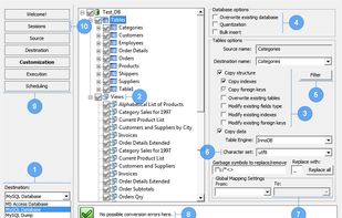 DBConvert for Excel and MySQL screenshot 3