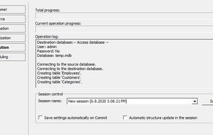 DBConvert for Excel and MySQL screenshot 2