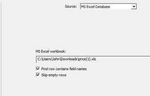 DBConvert for Excel and MySQL screenshot 1