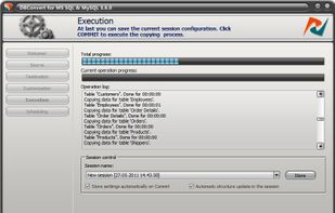 DBConvert for MS SQL and MySQL screenshot 2