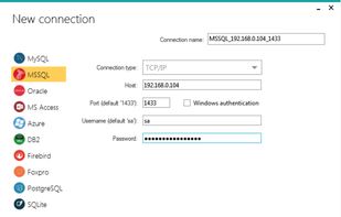 DBConvert Studio screenshot 2