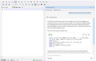 dbForge AI Assistant screenshot 1