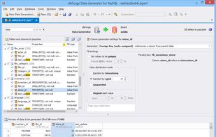 dbForge Data Generator for MySQL screenshot 2