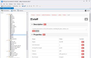 dbForge Documenter for MySQL screenshot 3