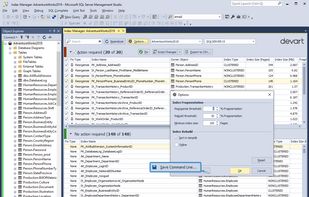 dbForge Index Manager for SQL Server screenshot 1