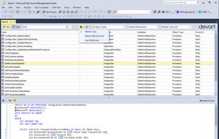 dbForge Search for SQL Server screenshot 1