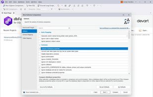 dbForge Schema Compare for SQL Server screenshot 2