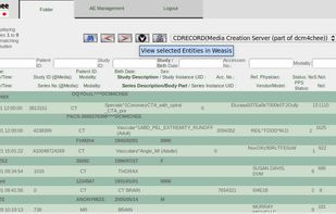 dcm4chee screenshot 1