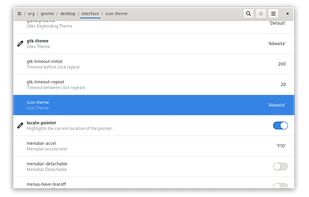 Dconf Editor screenshot 1