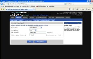 DD-WRT screenshot 1