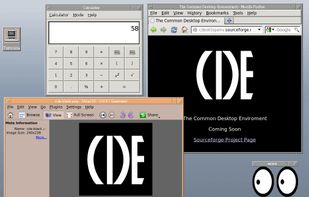 CDE (Common Desktop Environment) screenshot 1