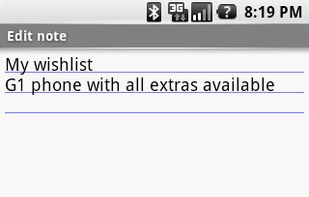 OI Notepad screenshot 1