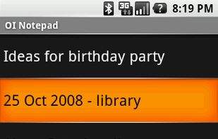 OI Notepad screenshot 2