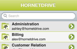 Hornetdrive iPhone5 app