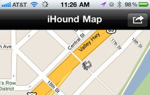 iHound screenshot 1