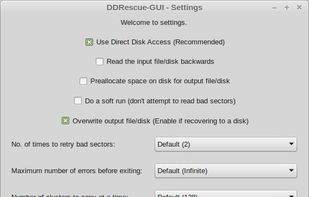 GNU ddrescue screenshot 2