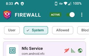 De1984 Firewall screenshot 1
