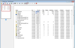 MindGems Folder Size screenshot 2