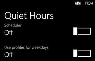 Quiet Hours screenshot 1