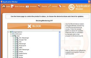 Messenger and chat blocking