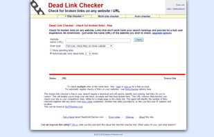 Dead Link Checker screenshot 1