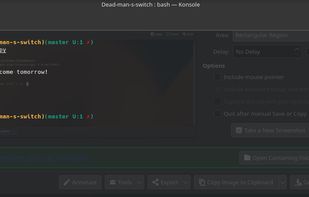  Dead man's switch screenshot 1