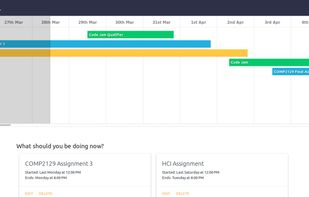 Deadlines screenshot 1