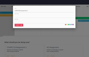 Deadlines screenshot 1