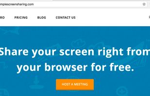 Dead Simple Screen Sharing screenshot 1