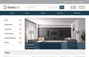 DealzGo - Groupon Clone Script screenshot 1