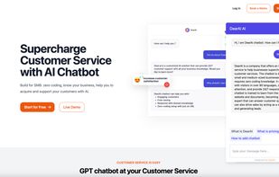 DearAI chatbot on your website