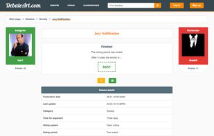 DebateArt screenshot 1