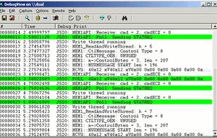 DebugView screenshot 1
