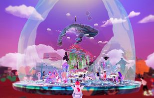 Visiting Hayabusa's scene in world
