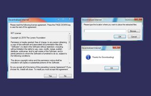 Decentralized Internet screenshot 1