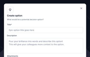 Decision screenshot 1