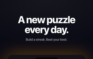 A new puzzle every day. Build a streak. Beat your best.