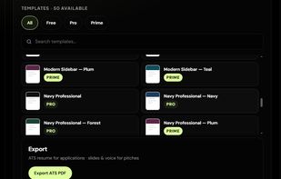 DeckCV screenshot 2
