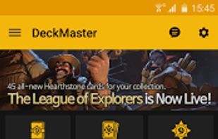 DeckMaster:Hearthstone screenshot 1