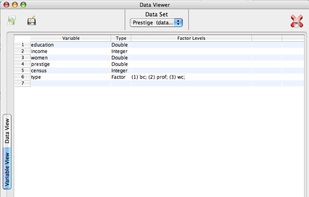 Deducer screenshot 1
