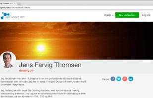 Your deemly score on your profile on another platform.