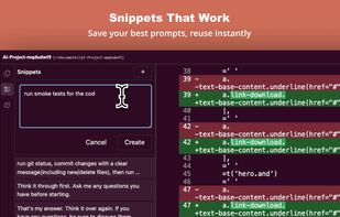 Save your best prompts, reuse instantly