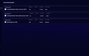 Deep Infra screenshot 1