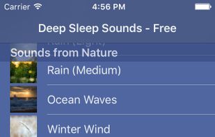 Deep Sleep Sounds screenshot 1